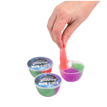 slime toy in three colors